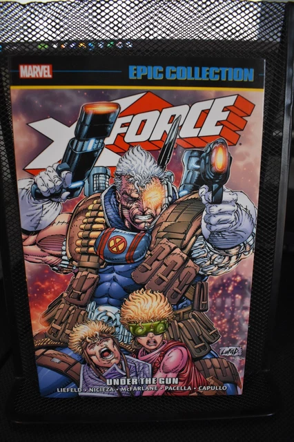 Marvel Epic Collection X-Force Volume 1 Under the Gun TPB RARE OOP Cable X-Men