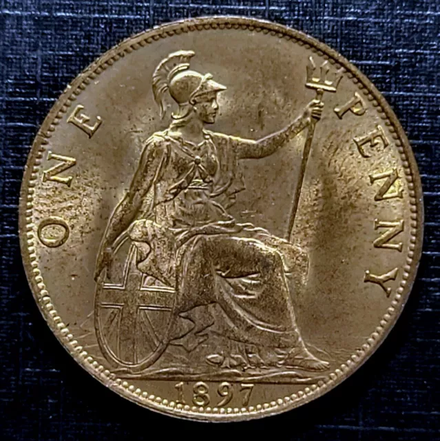 Great Britain - 1897 Penny Choice BU UNC -  (INV0803) - Uncirculated+