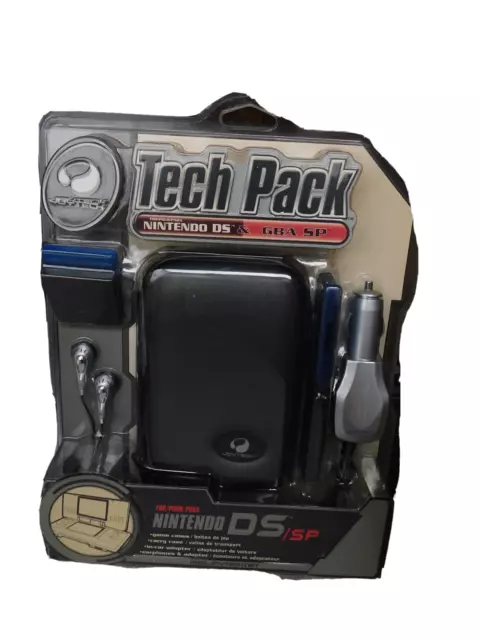 Joytech Tech Pack für Nintendo DS und GBA SP Hüllen Auto Adapter Kopfhörer NEU