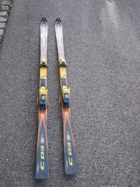 1 Paar Carving-Skier KÄSTLE C03 188 cm inkl. Bindung + Skistopper