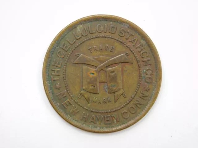 Celluoid Starch Co. New Haven Connecticut Trade Token