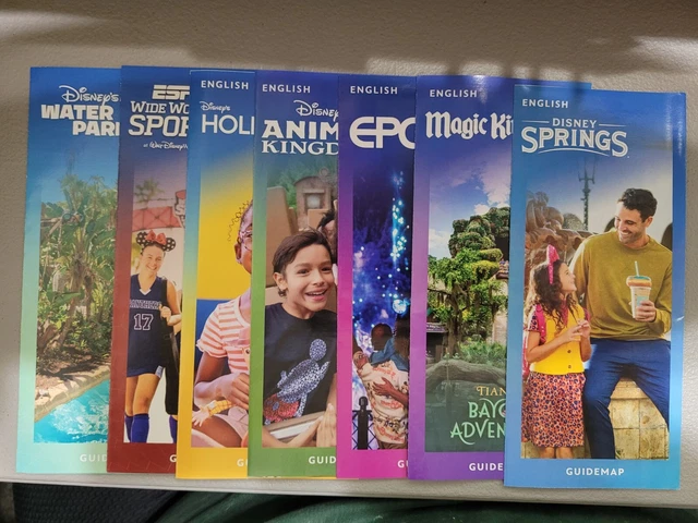 Theme Part Guide Map NEW 2022 WALT Disney World Theme Park Guide Map Animal Kingdom 11/6 ...