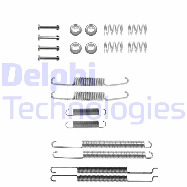 Set accessori DELPHI ganasce freno LY1182 per VW GOLF 2 19E 1G1 PASSAT B5 variante B3
