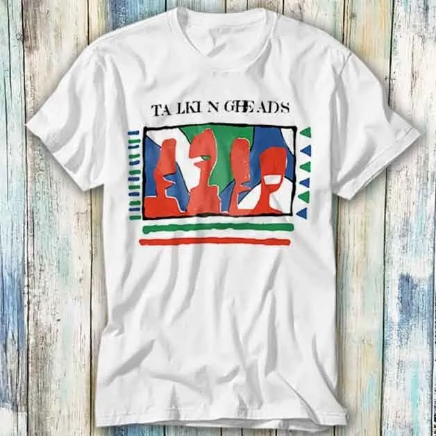 Talking Heads Anime Cartoon Exclusive Vinyl T Shirt Meme Gift Top Tee Unisex 720
