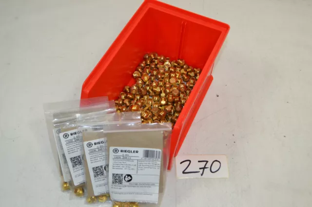 Posten Riegler 569-1-E silenziatore bronzo sinterizzato piatto, circa 150 pz, G 1/8