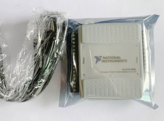 National Instruments USB-6008 Data Acquisition Card NI DAQ, Multifunction