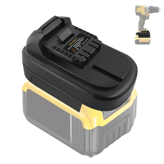 Double Layer Battery Storage Case Compatible With Dewalt 20V, Milwaukee M18, Makita 12V/18V/40V Batteries And Chargers, With 10 Adjustable Dividers
