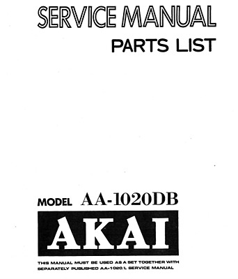 ORIGINALI Service Manual Schema Elettrico AKAI aa-v235 