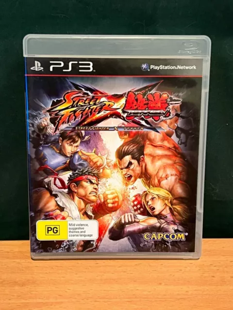 Street Fighter X Tekken (Sony PlayStation 3) Complete w/ manual