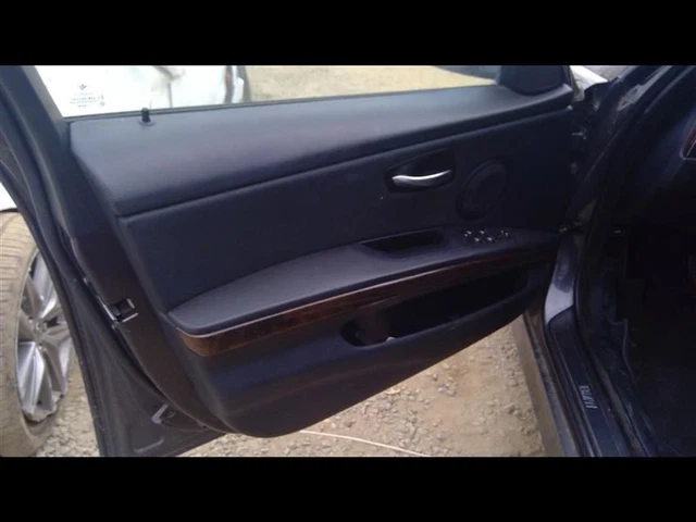 Black Leather Left Front Door Trim Panel 51419154167 Fits 06-12 BMW 328I E90 OEM
