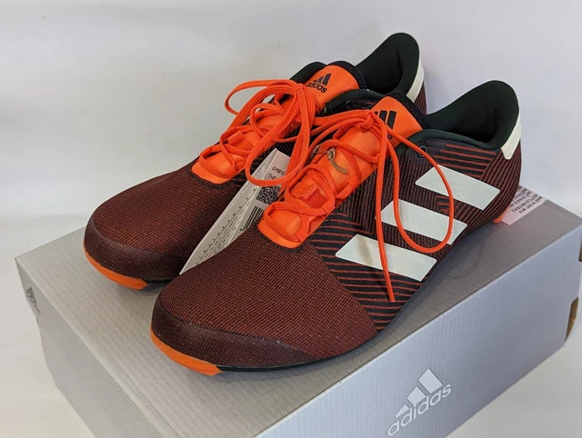 Adidas The Road Shoe Cycling Red Three-Bolt Cleat Compatibility UK Size 9.5 New