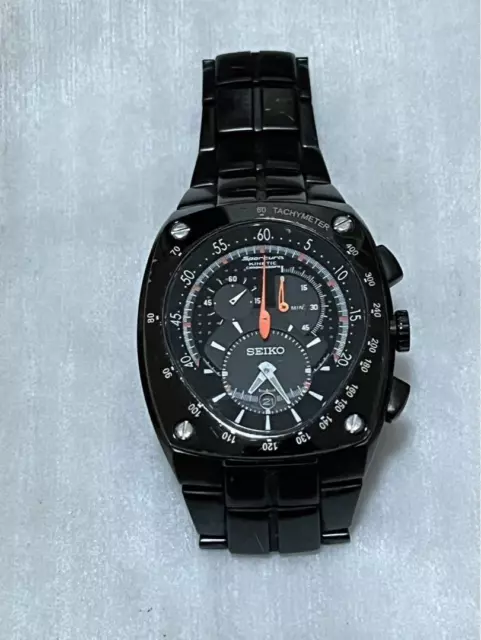 SEIKO SPORTURA KINETIC 7L22 0AD0 SNL029 Quartz Mens Watch Excellent A1457 436.99 PicClick