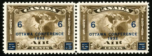 Canada Stamps # C4 MNH VF Fresh Pair Scott Value $120.00