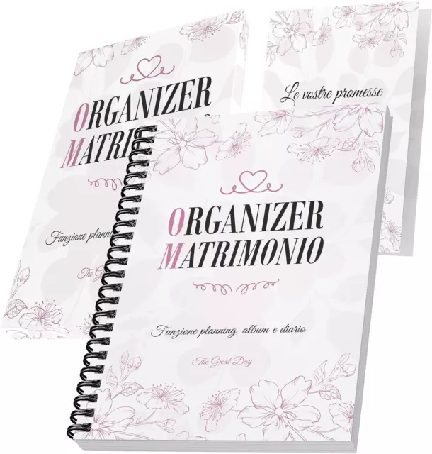 Idee Regalo Il Diario della Sposa - Organizer Matrimonio Italiano