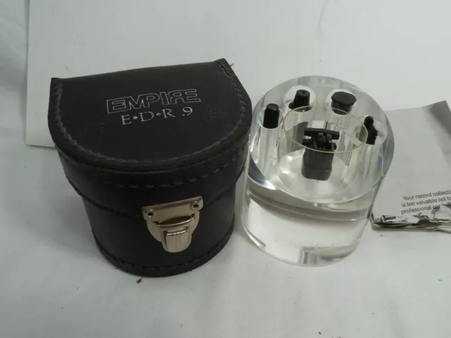 Empire EDR.9 EDR9 Cartridge w/ case & accessories – Stylus needs replacing