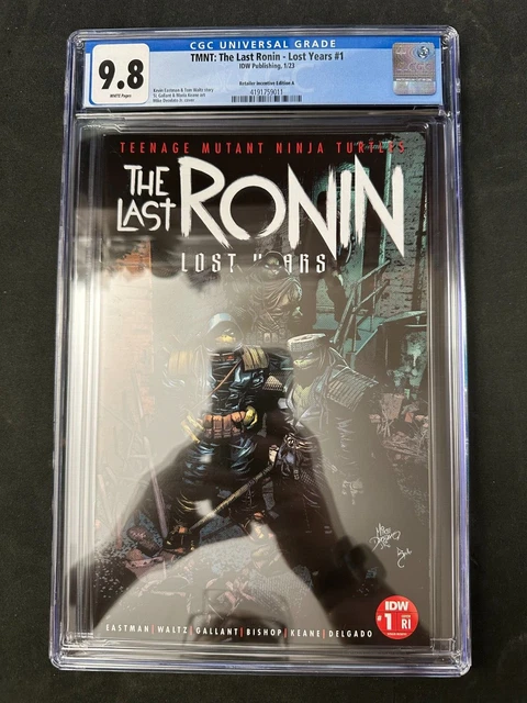 TMNT The Last Ronin Lost Years #1 CGC 9.8 Deodato 1:25 Variant IDW In Hand