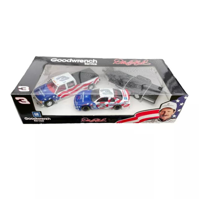 1996 Dale Earnhardt 3 GM Goodwrench USA Olympic Brookfield Trackside Trailer Set