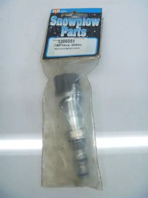 "C" &"D" valve, Snow Plow, Meyer 15918, part #1306051
