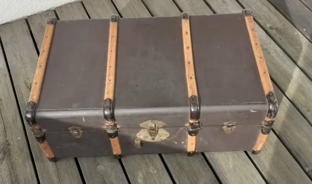 Oldtimer Überseekoffer Koffer Vintage mit Gebrauchsspuren nur Abholung