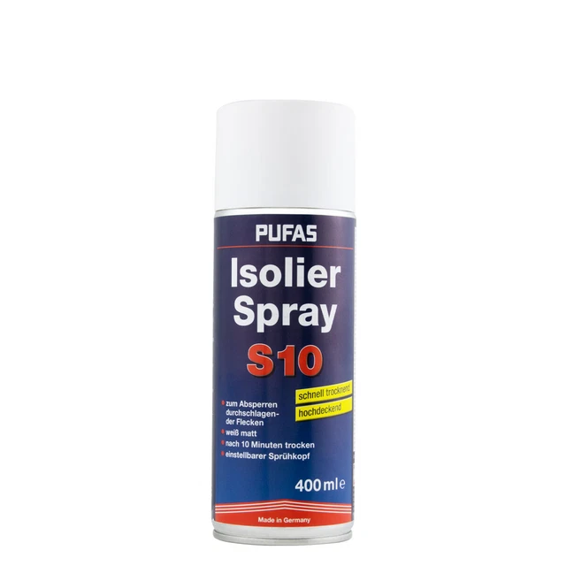 Pufas spray isolante 400 ml bianco, copertura macchie