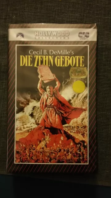 DIE ZEHN GEBOTE VHS - CIC VIdeo