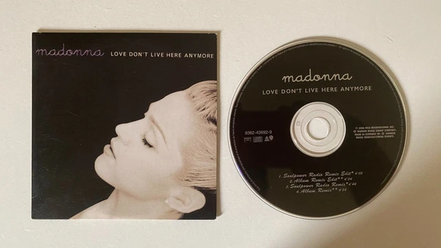 MADONNA LOVE DON'T live here anymore CD Single France EUR 50,00 ...