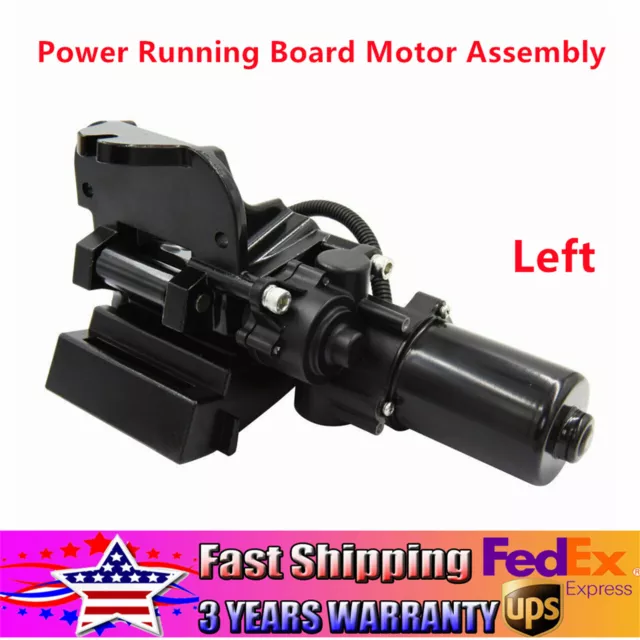 Left Side For Cadillac Escalade GMC Yukon 07-14 Running Board Motor & Bracket