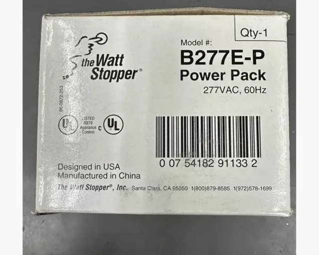 WattStopper B277E-P power pack