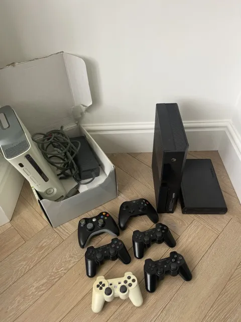 Gaming Console joblot - Xbox one 360 Wii U PS3 Controller Joblot - faulty