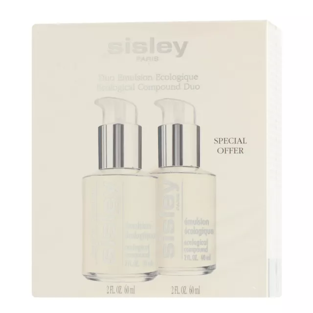 Sisley Gesichtspflege - Set mit Emulsion Ecologique Jour et Nuit~60ml-60ml