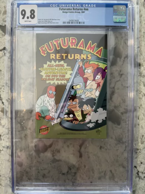 Futurama Returns CGC 9.8