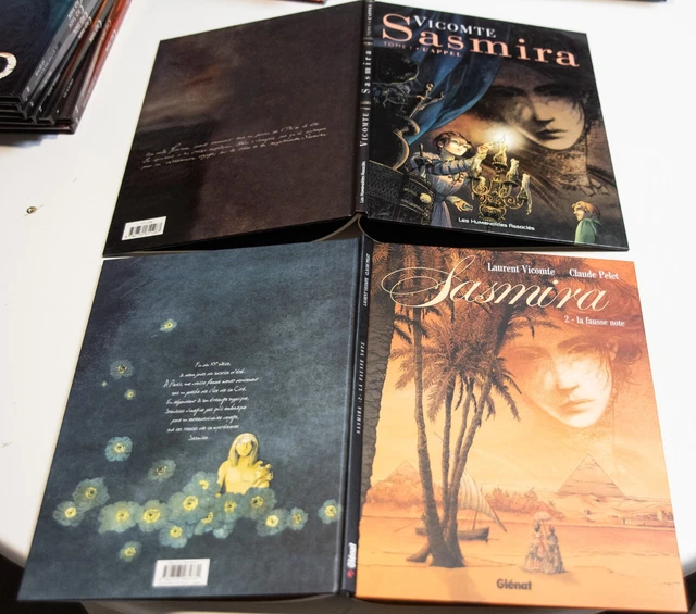 BD Franco-belge – SASMIRA Tomes 1 Et 2 – Éditions Originales Glénat (Vicomte & Pelet)