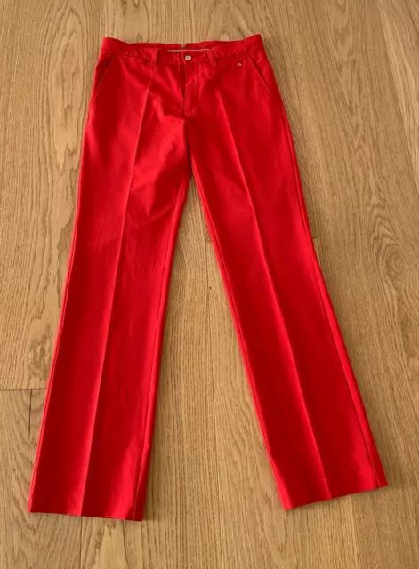 J.Lindeberg Herren Golfhose Gr. 29 rot