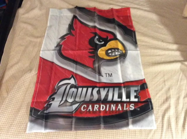 University of Louisville Cardinals Collegiate NCAA House Flag 28" X 40" NEW
