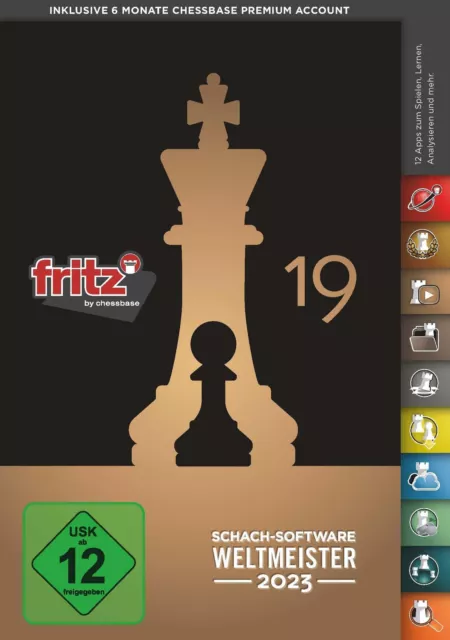 Fritz 19 | Das ganz grosse PC-Schachprogramm - Schachsoftware-Weltmeister 2023