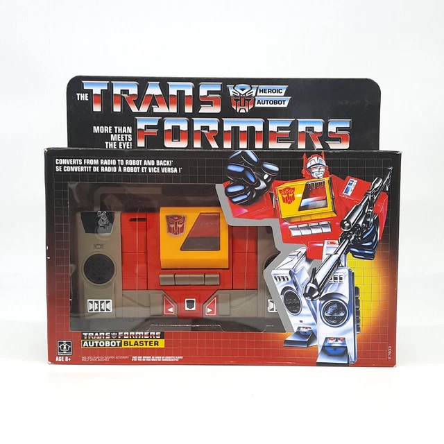 TRANSFORMERS G1 REISSUE Autobot Blaster Takara Hasbro Walmart Exclusive ...