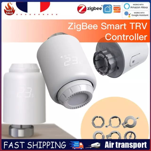 Thermostatic Radiator Valve SmartLife Heating Temperature Controller (ZigBee) FR