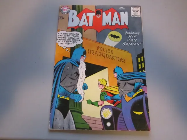 Batman #119 Comic Book 1958