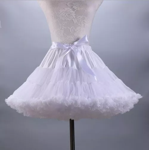 Tulle Underskirt 40CM Short Dress Petticoat  Dress Lolita Cosplay Tulle Skirt