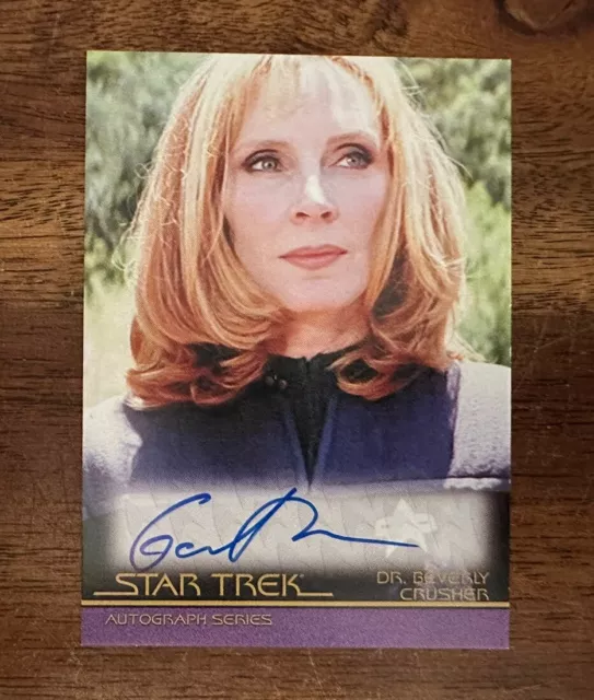 Star Trek Inflexions TNG Auto Autograph A136 Gates McFadden as Beverly Crusher