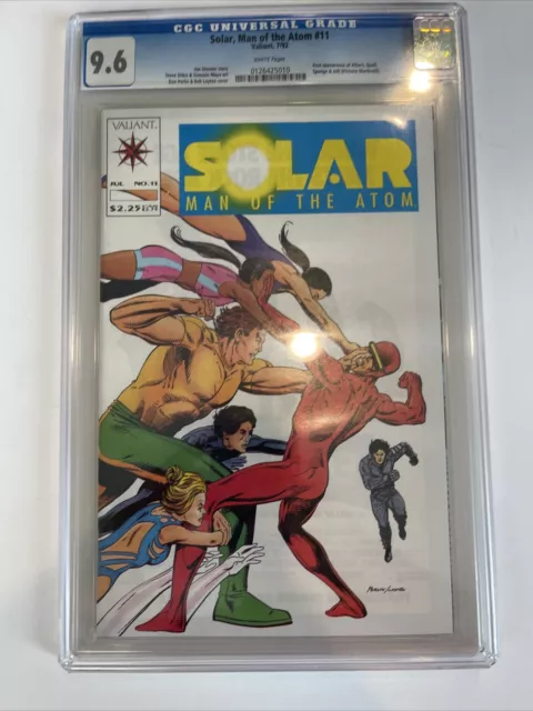Solar Man Of The Atom  #11 ⚛️  Cgc 9.6