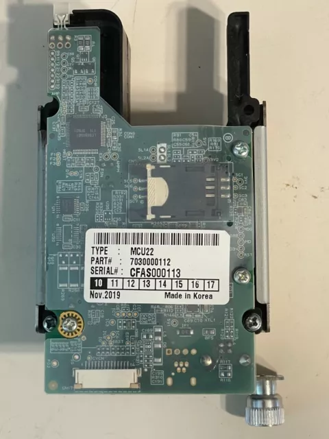 Hyosung 70300001112 MCU22 ATM EMV USB Card Reader Nidec Sankyo with bazel
