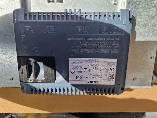 Écran Tactile Siemens 6AV2124-0MC01-0AX0 - Neuf Sous Emballage, Pour Automates Et Panneaux De Contrôle