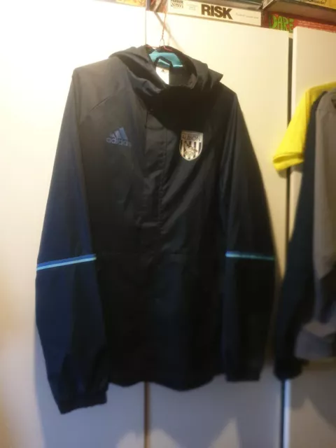 West Bromwich Albion waterproof/summer jacket size medium