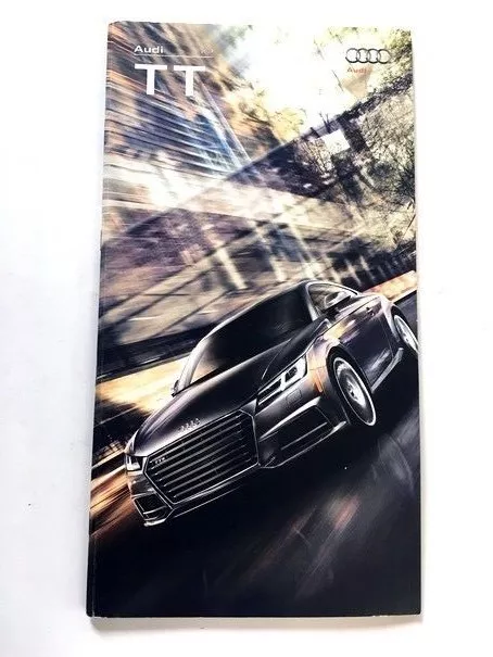 2017 Audi TT and TTS 42-page Original Car Sales Brochure Catalog - Roadster