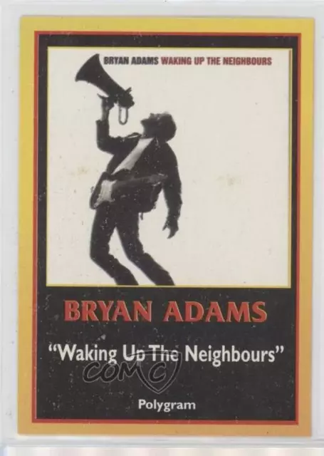 1997 Ultra Figus New Rock Cards Bryan Adams Waking Up the Neighbours #15 0a6