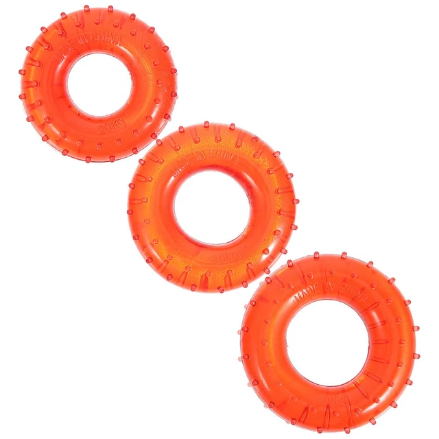 3 piezas Masajeador de manos Mango Entrenador de manos Mango PVC Fitness