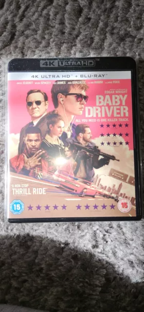 Baby Driver (4K Ultra HD+Blu-ray) Ohne Deutsche Tonspur!!!!