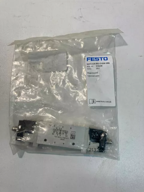 Festo VUVG-L14-B52-T-G18-1R8L Magnetventil 574230 (Neu&OVP)