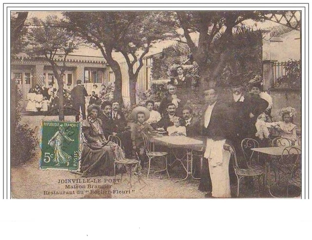 JOINVILLE-LE-PONT Maison Brancier Restaurant du "Rocher Fleuri" - 1370